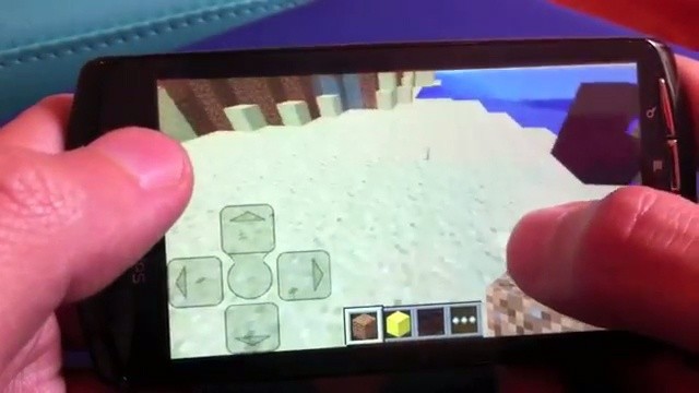 Minecraft Pocket Edition - Touch-Steuerung
