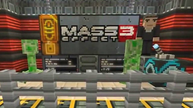Minecraft - Trailer zum DLC »Mass Effect Edition« für Xbox 360