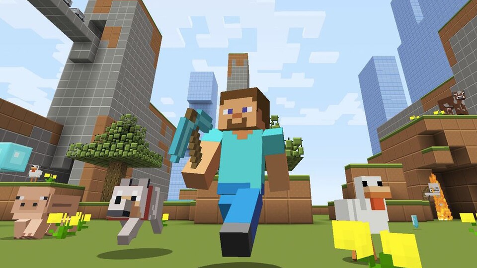 Steve aus Minecraft soll einer der neuen Kämpfer sein. 