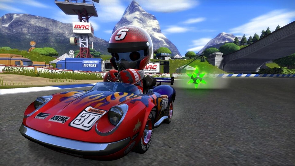 ModNation Racers mischte das unzerstörbare Mario-Kart-Prinzip mit einem umfangreichen Editor.