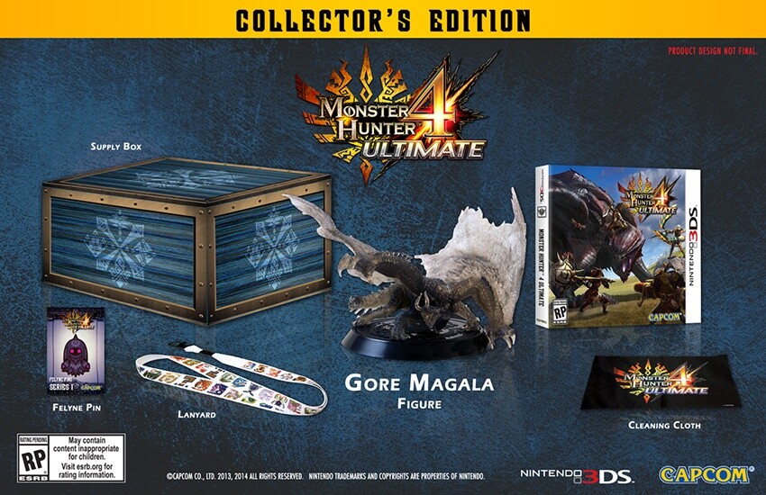 Monster Hunter 4 Ultimate Collectors Edition
