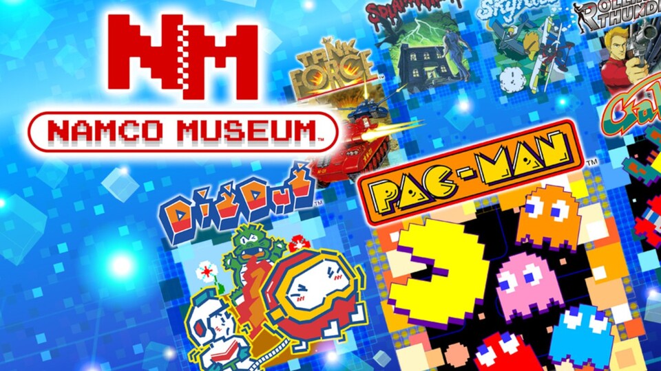 Das Namco Museum bietet eine abwechslungsreiche Mischung mit großen Klassikern.