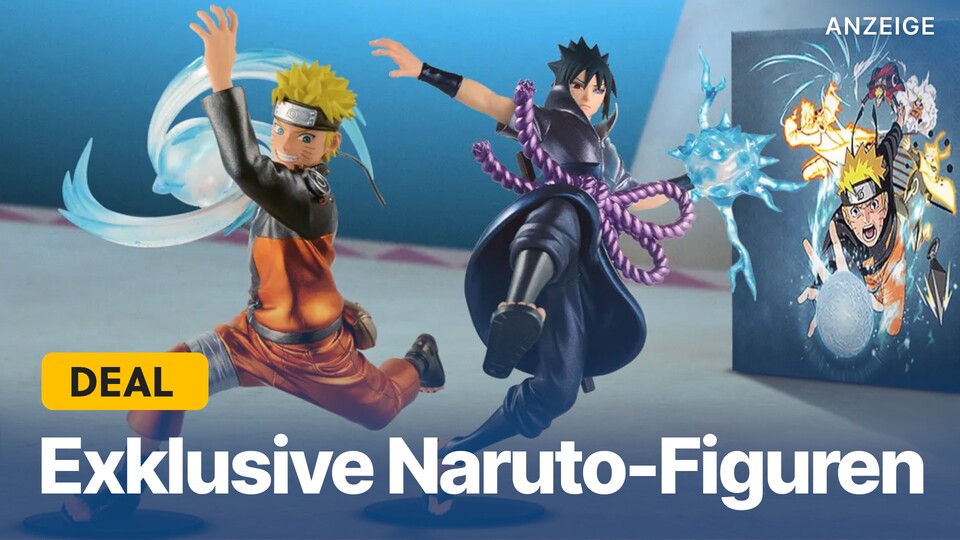 Diese beiden Figuren von Naturo und Sasuke könnt ihr jetzt mit der Naruto X Boruto Collectors Edition günstig abstauben.