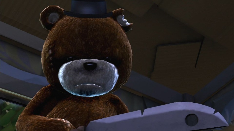 Naughty Bear ist sauer und sinnt auf Rache. [360]