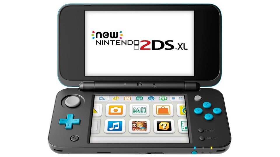 Den New Nintendo 2DS XL gibt's nicht nur in schwarz, sondern auch in weiß.