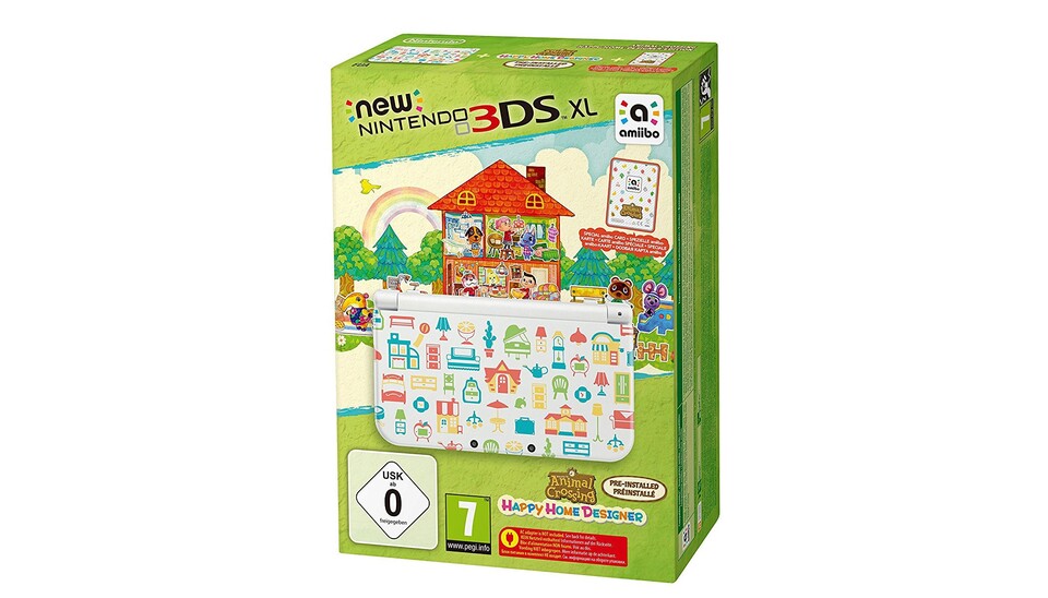 New Nintendo 3DS XL Special Edition im Animal Crossing-Design aktuell für 155 Euro bei Amazon.