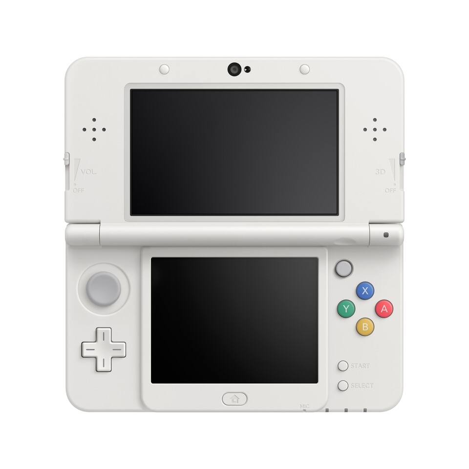 Durch die abgerundeten Kanten liegt der New 3DS hervorragend in der Hand, deutlich besser als das Vorgängermodell.
