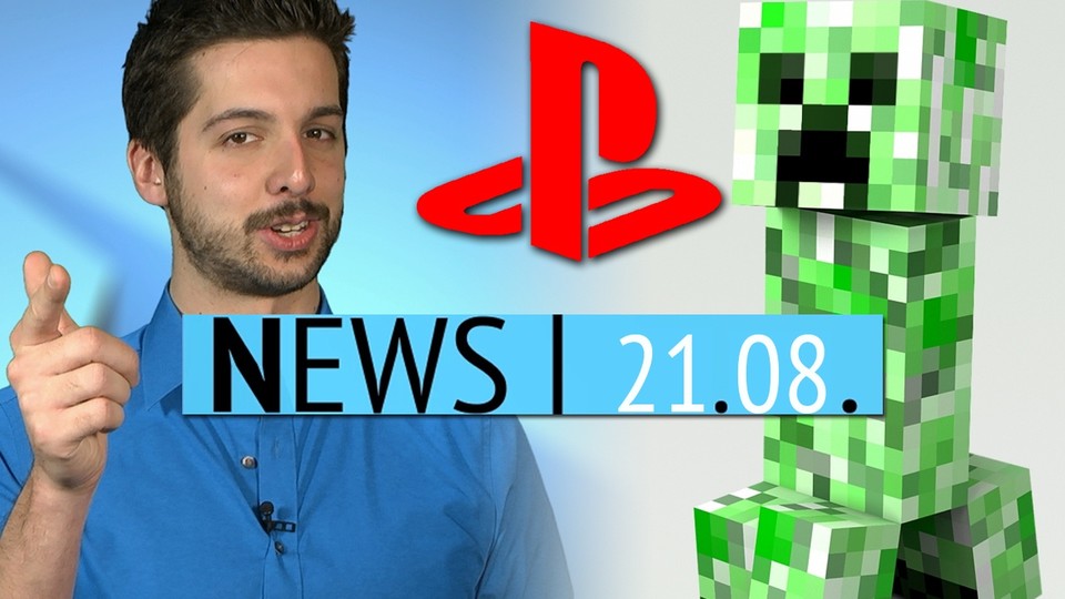 News - Donnerstag, 21. August 2014 - Minecraft fällt durch PS4-Prüfung + Dirt 4 angeteasert