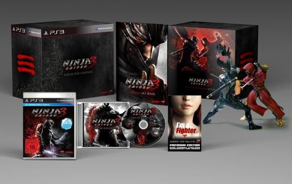 Die Collector's Edition von Ninja Gaiden 3.