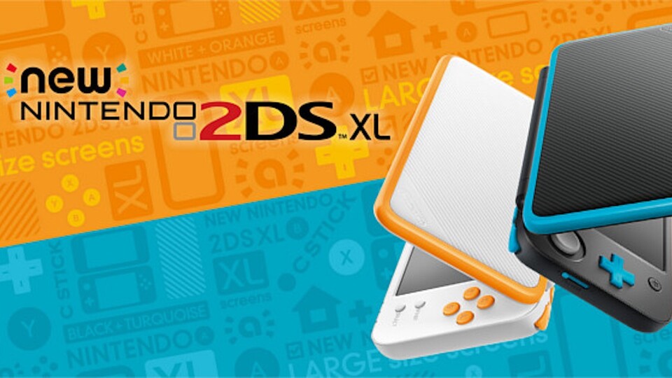 Das ist der neue New Nintendo 2DS XL.