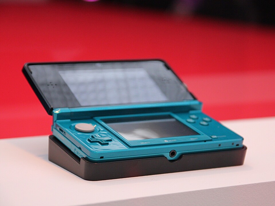 Der 3DS in Aqua Blue...