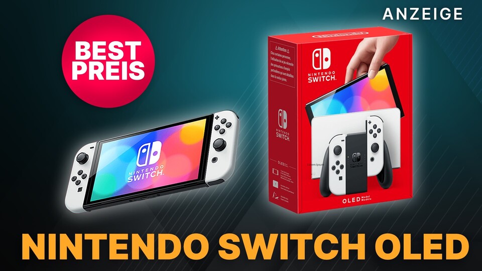 Die Nintendo Switch OLED gibt es aktuell bei Amazon zum Bestpreis.