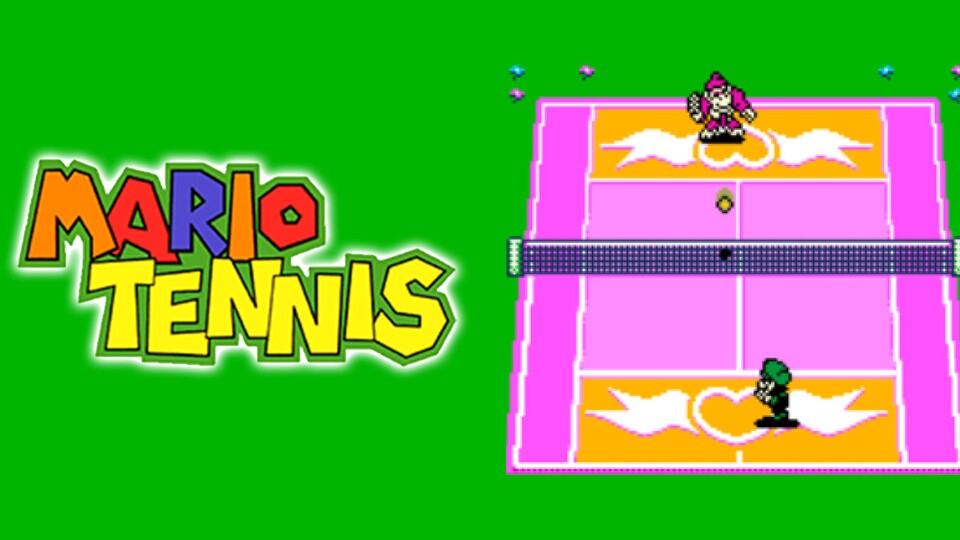 Mario Tennis sorgt durch verschiedene Schlagarten für taktischen Tiefgang.