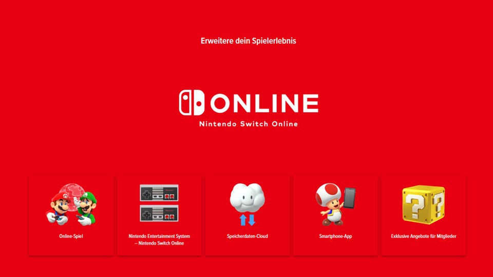 Die Vorteile von Nintendo Switch Online sichert ihr euch am günstigsten mit dem Jahres- oder dem Familienabo.