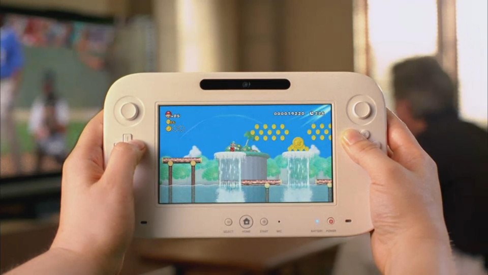 Das Pad der Wii U hat ein eigenes 6,2 Zoll Display.