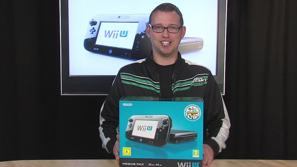 Die Wii U Premium Edition ausgepackt