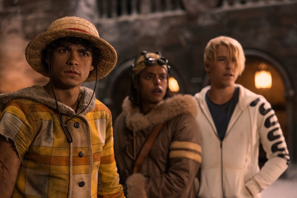 Ruffy, Lysop und Sanji