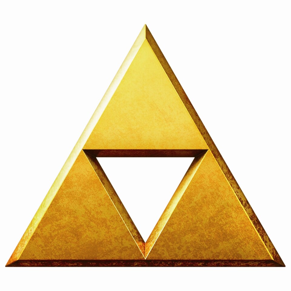 Das Triforce - Ziel jedes Zelda-Spiels.