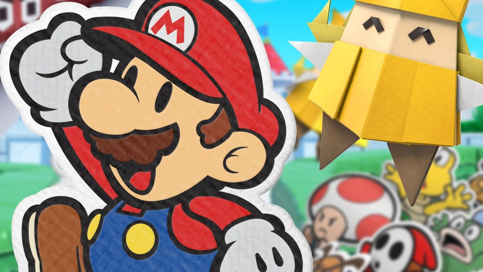 Seht hier den Gameplay-Trailer zu Paper Mario: The Origami King