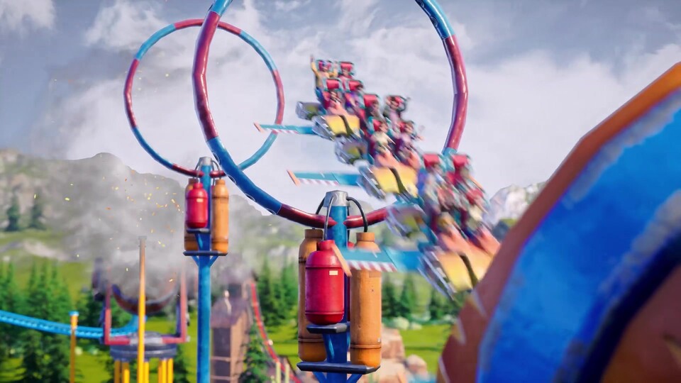 Park Beyond zeigt die wildesten Attraktionen, die das Roller-Coaster-Genre je gesehen hat