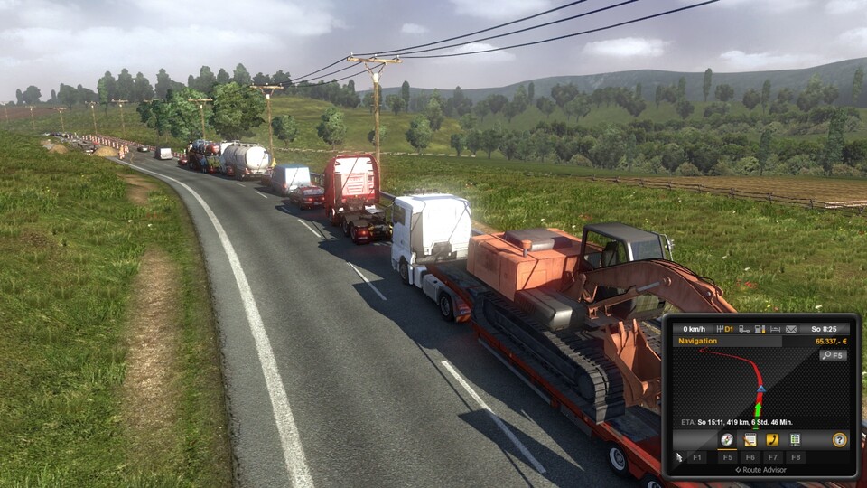 Auch spannend: Im Stau stehen mit Euro Truck Simulator 2.
