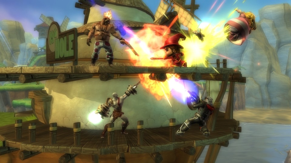 PS All Stars Battle Royale erlaubt das Zusammenspiel zwischen PS3 und Vita.