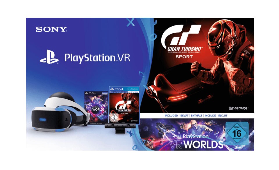 PlayStation VR Bundle mit Gran Turismo Sport