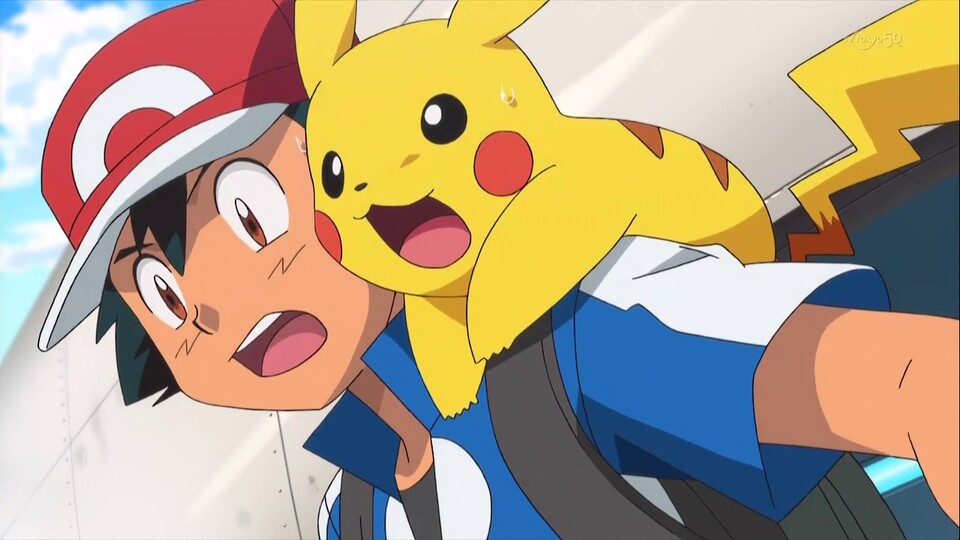 Pokémon - Ash mit Pikachu