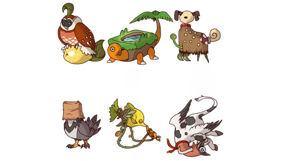 Falsche Pokémon illustriert von iguanamouth