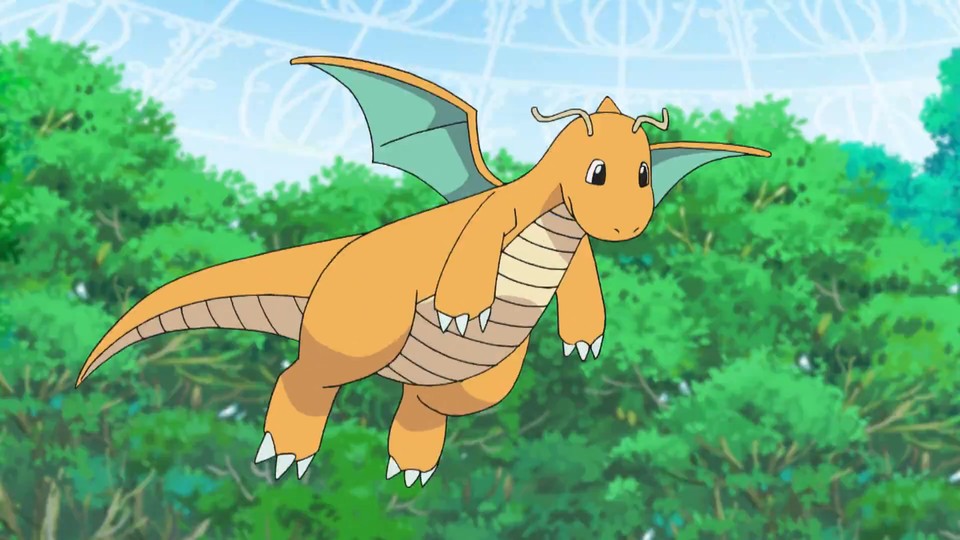 Der beliebte Drache Dragoran kehrt im DLC zurück und lässt sich fangen (Bild: The Pokémon Company).