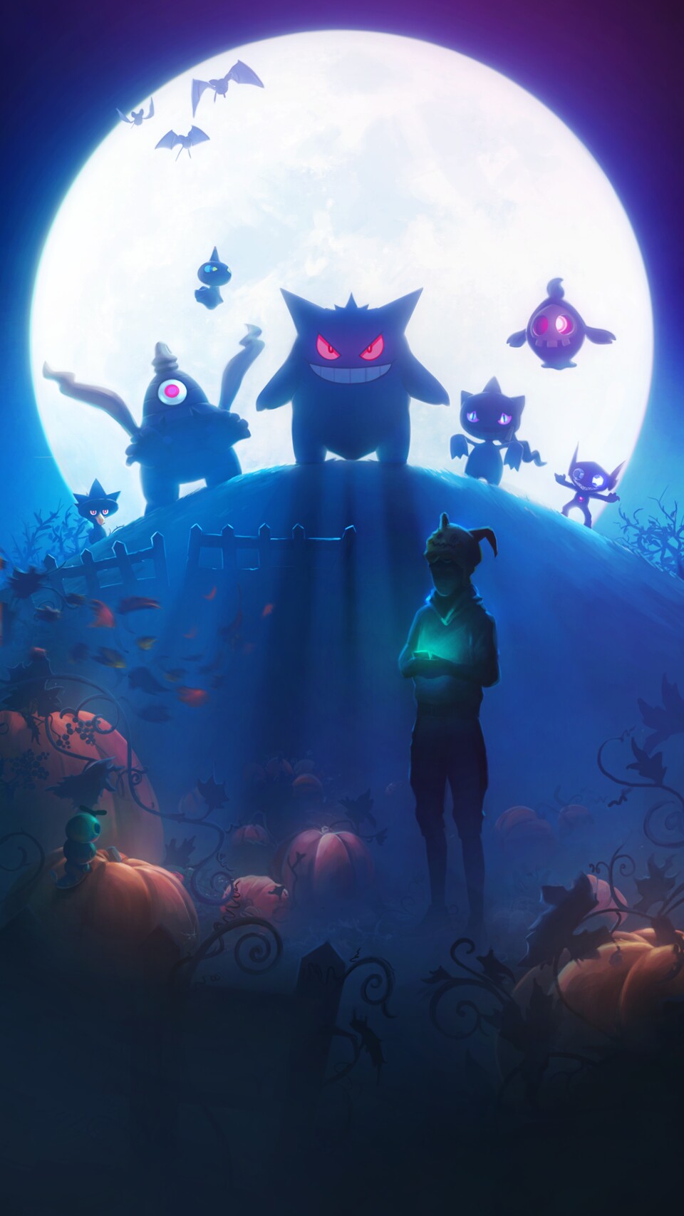Die Geister, die ich rief: Der neue Ladebildschirm zum Halloween-Event in Pokémon GO.
