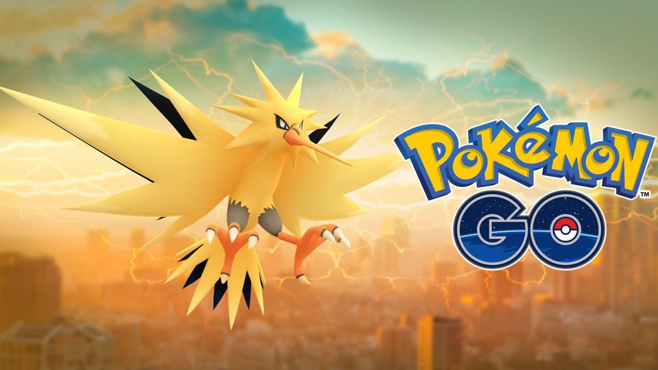 Zapdos ist jetzt in Pokémon GO verfügbar.