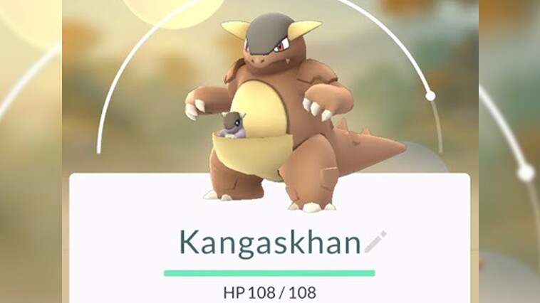 Kangama kann momentan auch von europäischen Pokémon GO-Spielern gefangen werden.