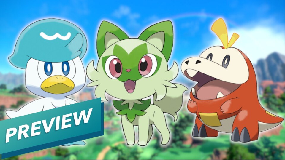 Pokémon Karmesin und Purpur in der Hands on-Preview.