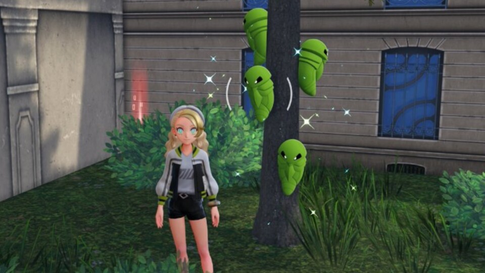 Reif für die Ernte: gleich vier Shinys an einem Baum.