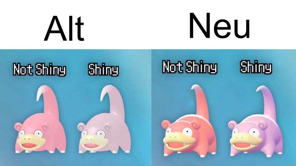 Na da soll noch einer sagen, Game Freak würde sich nicht um die Grafik kümmern.