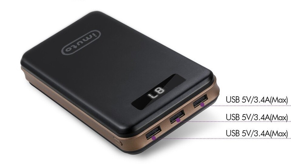 Bei Powerbanks muss der Output mindestens bei 2,6A liegen, um die Switch effizient zu laden.