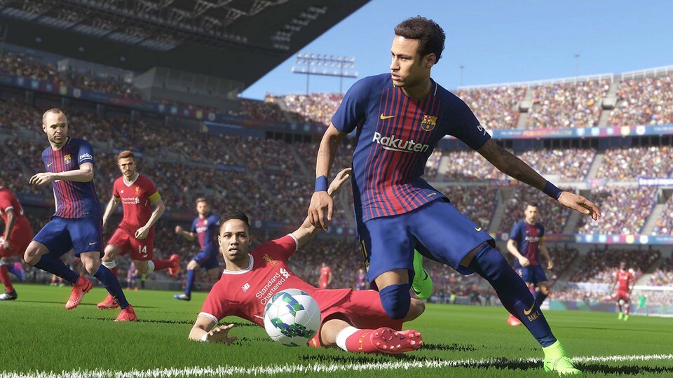 Pro Evolution Soccer 2018 muss sich nach dem Rekordtransfer von Neymar etwas einfallen lassen.