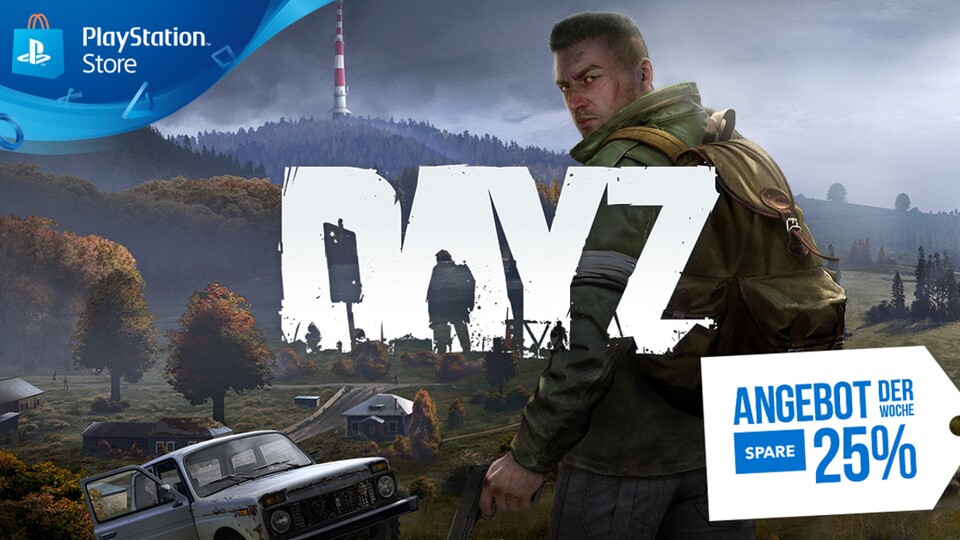Das Survivalspiel DayZ gibt es im PlayStation Store eine Woche lang günstiger