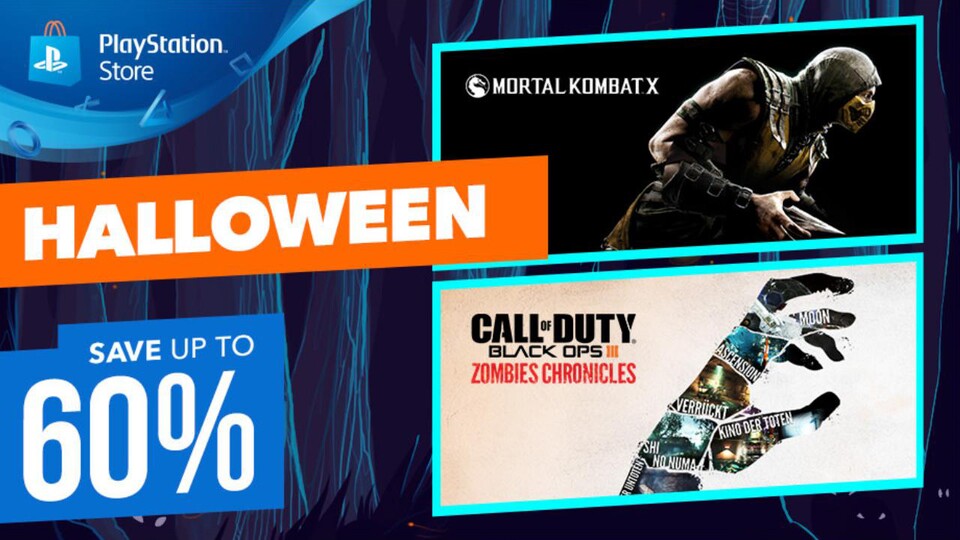 Der PSN Store lockt wieder mit vielen Halloween-Angeboten.