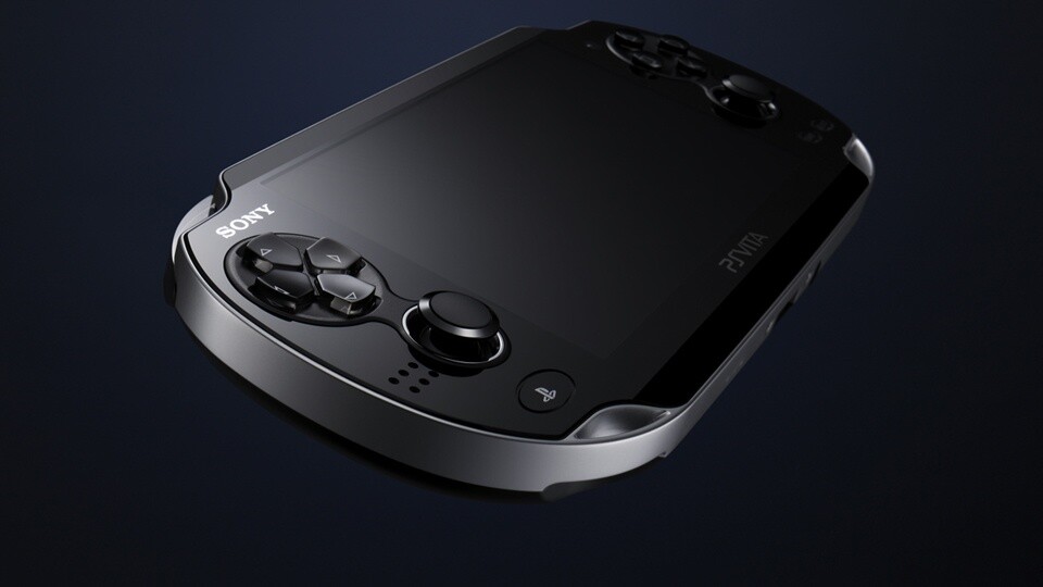 Schwarz und elegant: die PS Vita