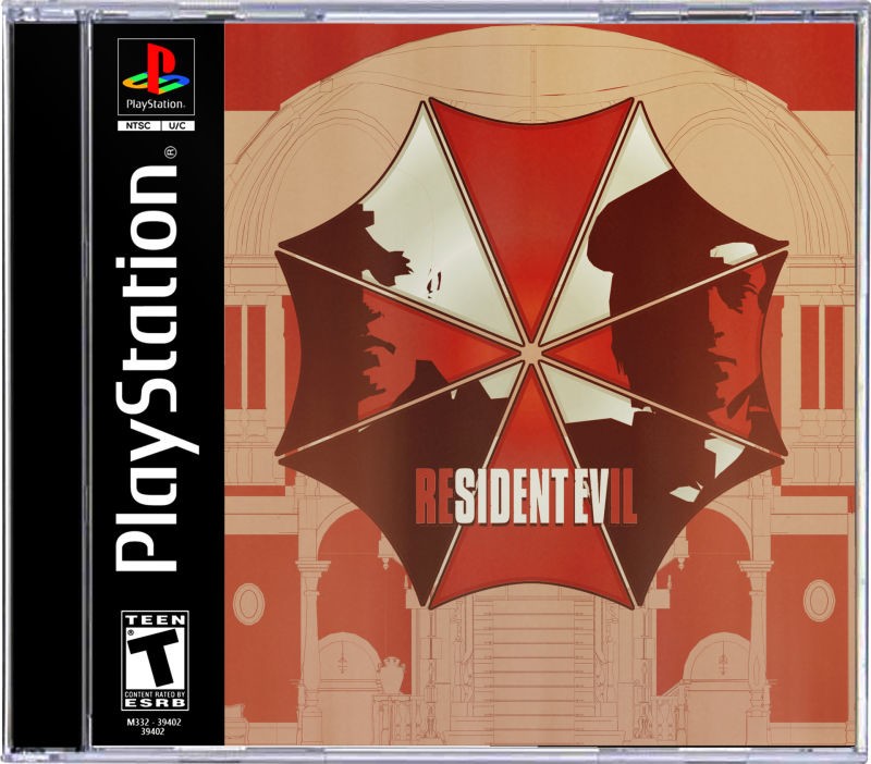 PS1-Klassiker mit neuem Jewel Case-Cover von Ben Nicholas: Resident Evil