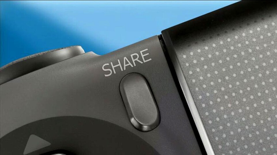Bilder und Videos aufzeichnen und teilen: Der Share Button der PS4 macht's möglich.