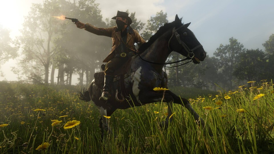 Vorbesteller von Red Dead Redemption 2 bekommen unter anderem ein besonderes Pferd. 