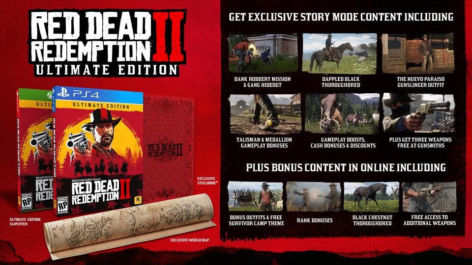 Die Ultimate Edition von Red Dead Redemption 2.