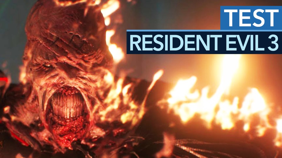 Testvideo zum Remake von Resident Evil 3.