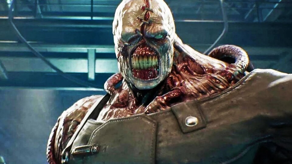 Auch wenn er in Resident Evil 2 gar nicht vorkommt, ist Nemesis jetzt im Spiel zu hören.