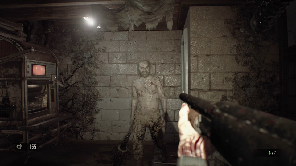 Enge Gänge, dunkle Räume und Klaustrophobie: So funktioniert der Horror von Resident Evil 7 am besten. 
