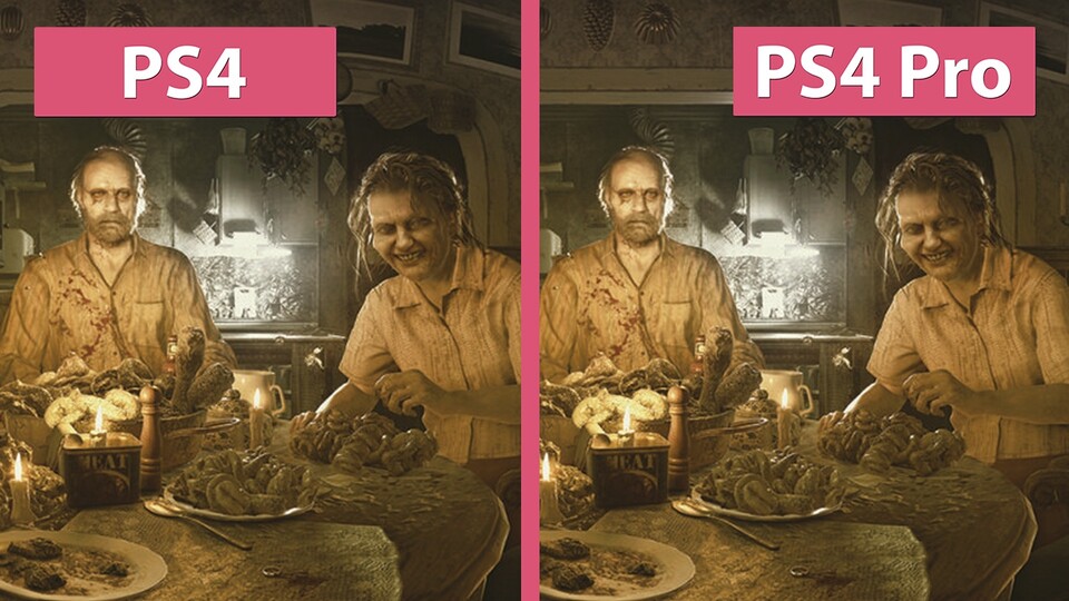 Resident Evil 7 - PS4 und PS4 Pro im Vergleichs-Video