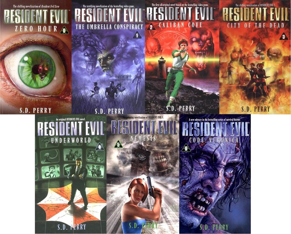 Die Resident Evil-Romane von S.D. Perry
